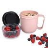 Cana Portabila de mic dejun Navaris, 15x10x12,5 cm, capacitate 520 ml, 48893.01.33