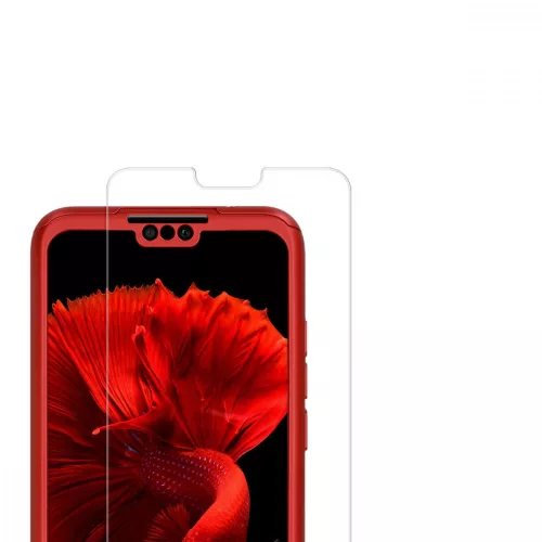Huawei Y9 (2019) borítója, polikarbonát, piros, 48889.36