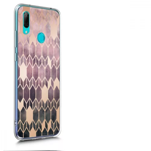 Huawei Y7 (2019) / Y7 Prime (2019) tok, szilikon, rózsaszín, 48936.02
