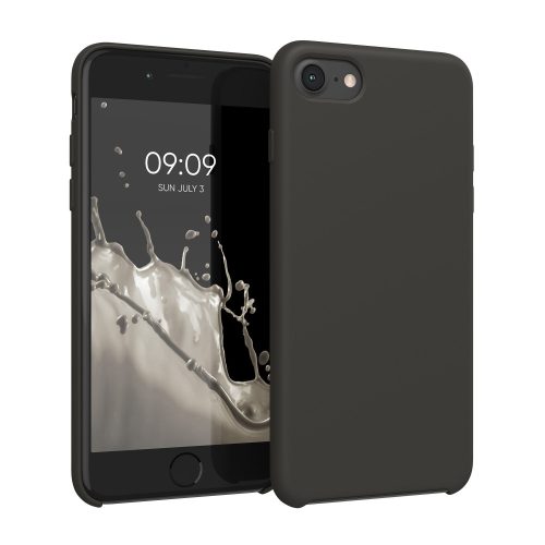 Apple iPhone 8 / iPhone 7 / iPhone SE 2 tok, szilikon, barna, 40225.46