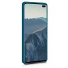 Samsung Galaxy S10 Plus tok, szilikon, zöld, 49028.57