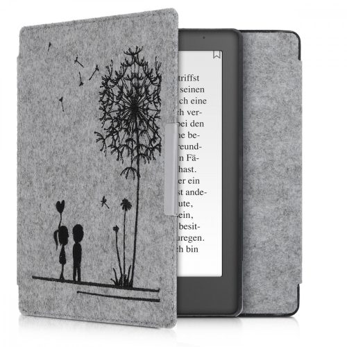 Kobo Aura H2O Edition 2 tok, textil, szürke, 49111.01