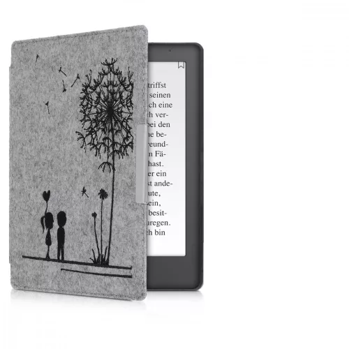 Kobo Aura H2O Edition 2 tok, textil, szürke, 49111.01