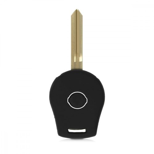 Nissan autókulcs fedél - 4 gombos, szilikon, fekete, 49187.01