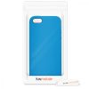 Apple iPhone 5 / iPhone 5s / iPhone SE tok, szilikon, kék, 42766.157