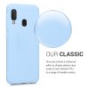 Samsung Galaxy A20e tok, szilikon, kék, 48738.58