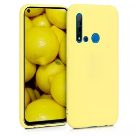 Huawei P20 Lite (2019) tok, szilikon, sárga, 49451.49