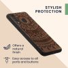 Huawei P30 Lite burkolat, fa, barna, 47506.04