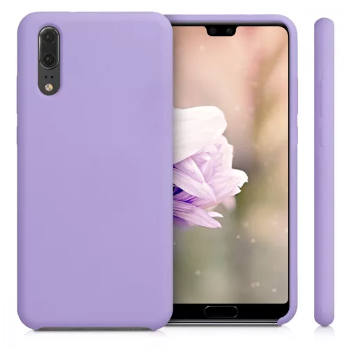 Huawei P20 tok, szilikon, lila, 45689.108
