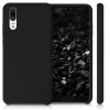 Huawei P20 tok, szilikon, fekete, 45689.01