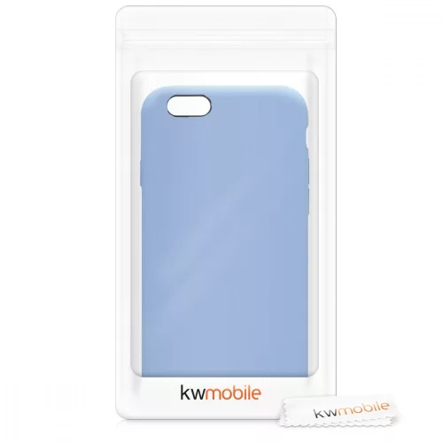 Apple iPhone 6 / iPhone 6s tok, szilikon, kék, 40223.161