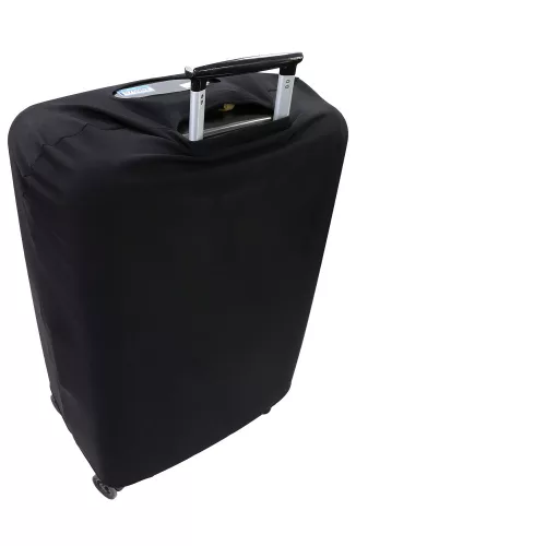 XL méretű kocsi huzat, Kwmobile, fekete/fehér, Lycra, 45230.4.01