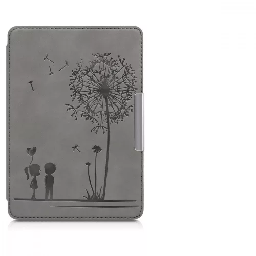 Kindle Paperwhite 10 tok, ökológiai bőr, szürke, 48975.03