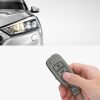 Autókulcs huzat VW / Skoda / Seat - 3 gombos, nubuk bőr, szürke, 48571.06