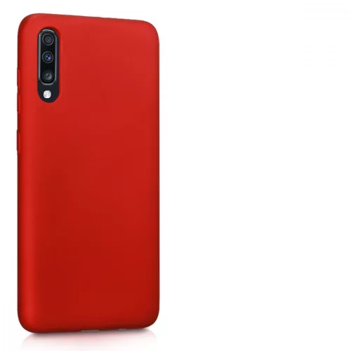Samsung Galaxy A70 tok, szilikon, piros, 48430.36