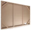 Tabla magnetica Navaris, harta lumii, 70x50 cm, whiteboard si magneti, multicolor, MDF/metal