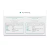 Tabla magnetica Navaris, harta lumii, 70x50 cm, whiteboard si magneti, multicolor, MDF/metal