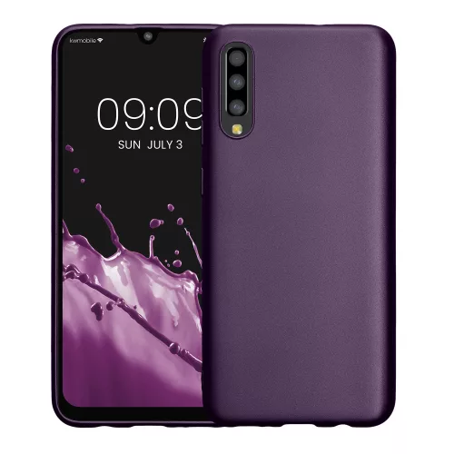 Samsung Galaxy A50 tok, szilícium, lila, 48056.115