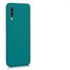 Samsung Galaxy A70 tok, szilikon, zöld, 48427.57