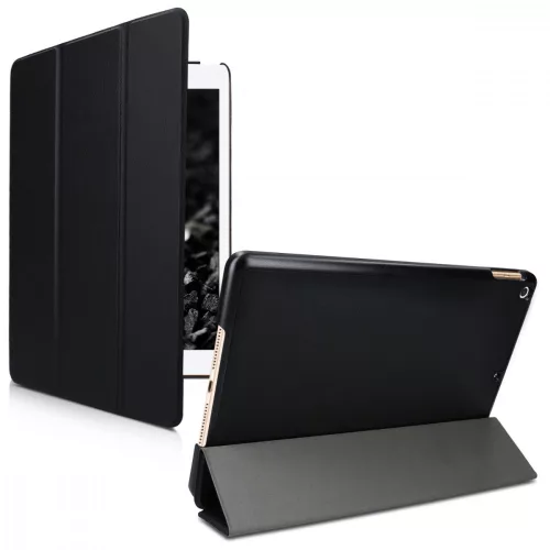 Huzat Apple iPad 10.2 2019, Eco-bőr, fekete, 50341.01