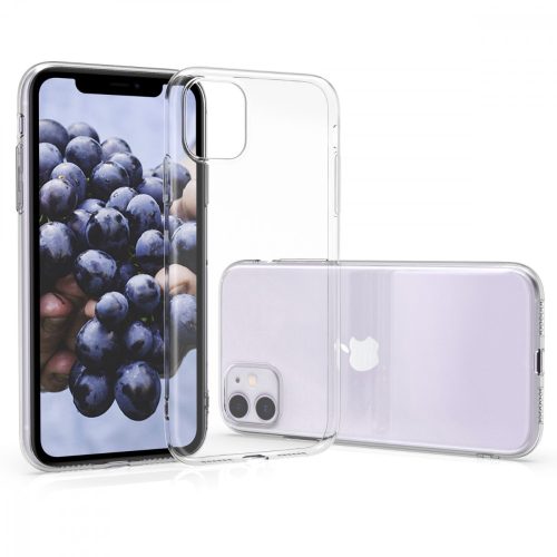 Apple iPhone 11 tok, szilikon, átlátszó, 50355.03