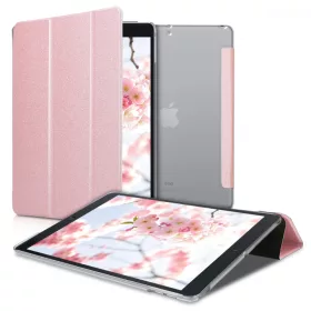   Apple iPad 10.2 2019 tok, ökológiai bőr, rózsaszín, 50343.81