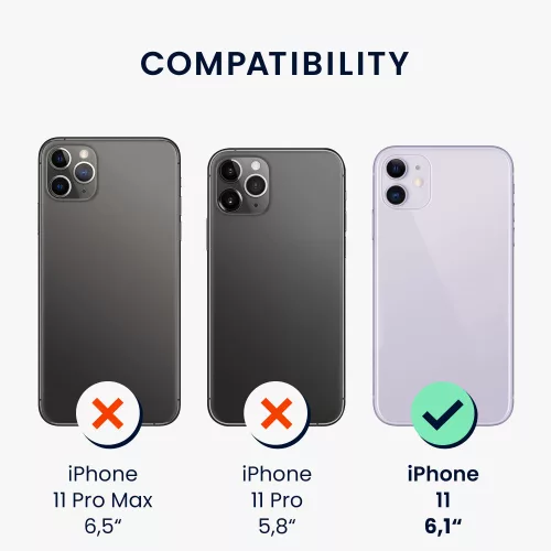 Apple iPhone 11 tok, szilikon, lila, 49724.109