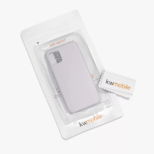 Apple iPhone 11 tok, szilikon, lila, 49724.109