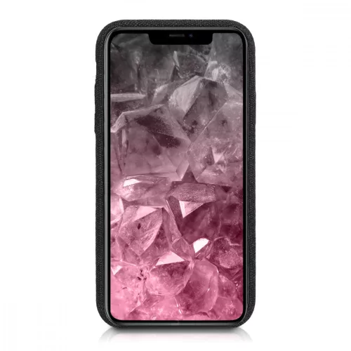 Huzat Apple iPhone 11 telefonhoz, textil, fekete, 49805.01