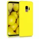 Samsung Galaxy S9 tok, szilikon, sárga, 44089.165