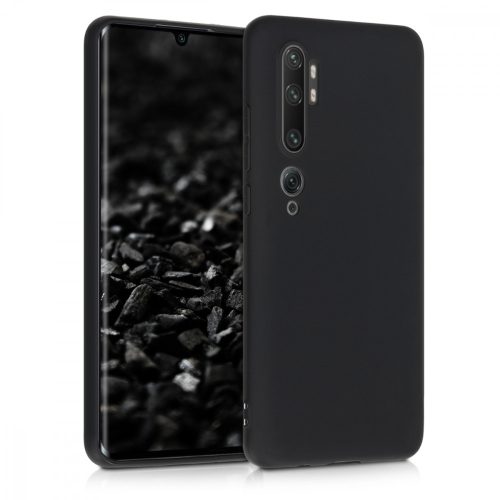 Xiaomi Mi Note 10 / Mi Note 10 Pro tok, szilikon, fekete, 50948.50