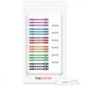 18 db-os készlet dartshoz 48 mm, Kwmobile, Multicolor, Fém, 51060.03