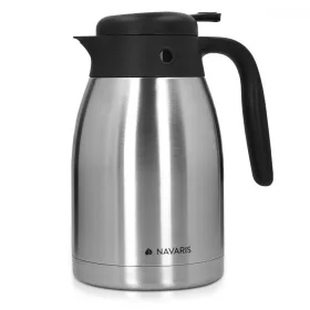   Navaris rozsdamentes acél hideg-meleg ital adagoló, 1,5 liter, 51053.01.01