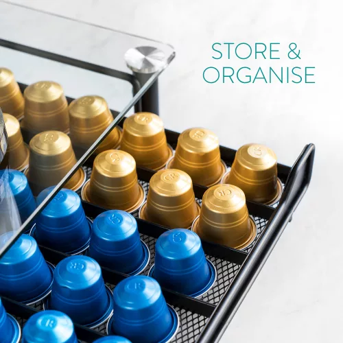 Nespresso kapszularendező, 60 kapszula, 30 x 40 x 6,5 cm, 51112,01