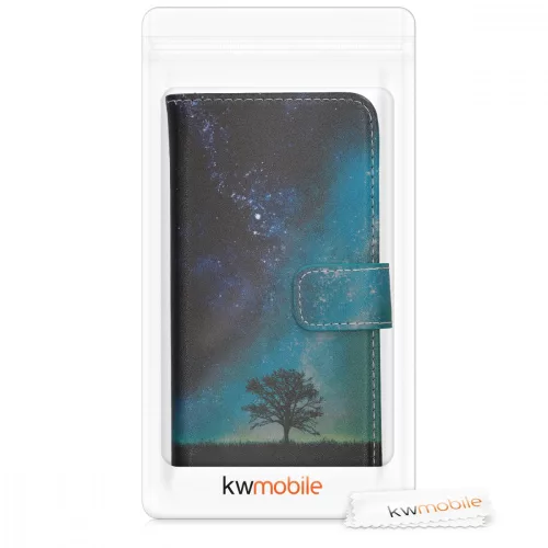 Huzat Samsung Galaxy A51, ökológiai bőr, többszínű, 51193.02