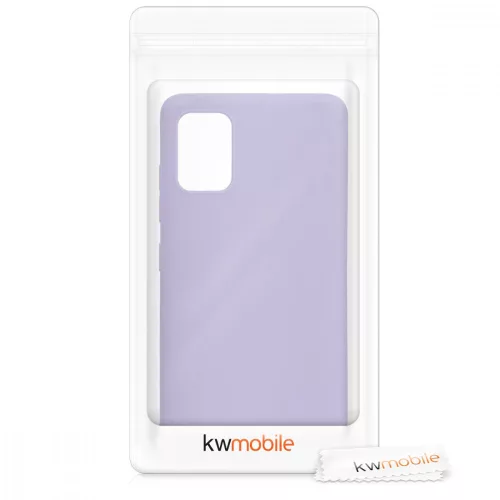 Samsung Galaxy A51 tok, szilikon, lila, 51196.108