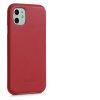 Tok Apple iPhone 11, natúr bőr, piros, 49737.09