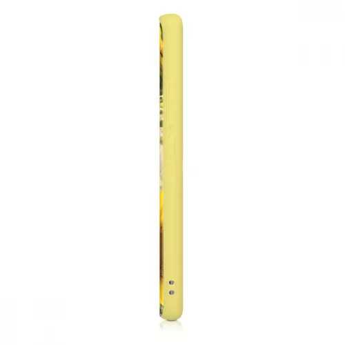 Xiaomi Mi Note 10 / Mi Note 10 Pro tok, szilikon, sárga, 50948.49
