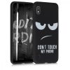 Samsung Galaxy A10 tok, szilikon, fekete, 50035.02