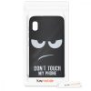 Samsung Galaxy A10 tok, szilikon, fekete, 50035.02