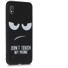 Samsung Galaxy A10 tok, szilikon, fekete, 50035.02