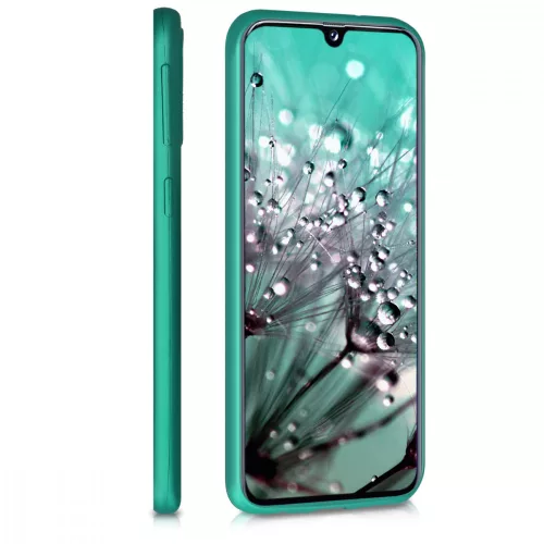 Samsung Galaxy A40 tok, szilikon, zöld, 48546.128