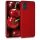 Samsung Galaxy A71 tok, szilikon, piros, 51213.36