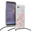 Google Pixel 3a tok, szilikon, rózsaszín, 51792.02