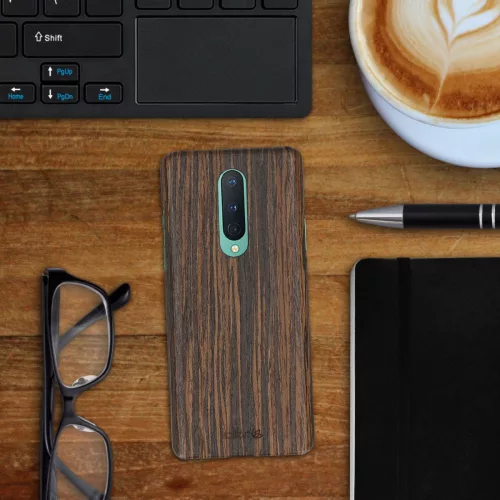 Tok OnePlus 8-hoz, fa, barna, 51868.01