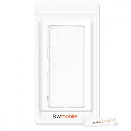 Sony Xperia L4 tok, szilikon, átlátszó, 51882.03