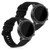 db szíj készlet Xiaomi Amazfit GTR-hez (42mm), szilikon, fekete, 51170.47