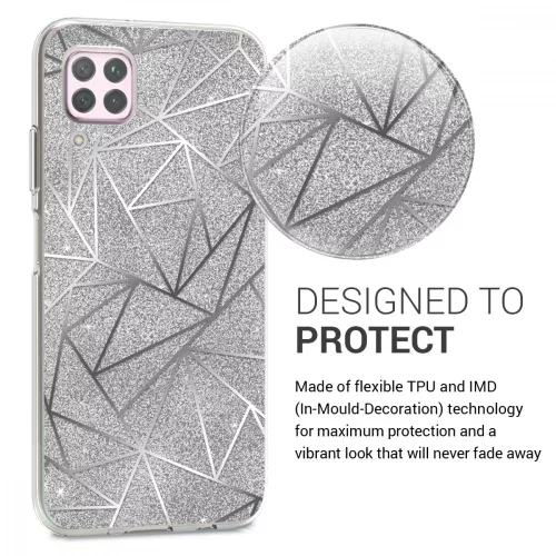 Huawei P40 Lite tok, szilikon, többszínű, 51990.09