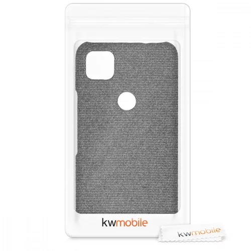 Google Pixel 4a tok, textil, szürke, 52048.22