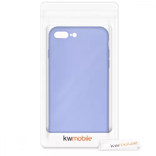 Apple iPhone 8 Plus / iPhone 7 Plus tok, szilikon, lila, 49981.139